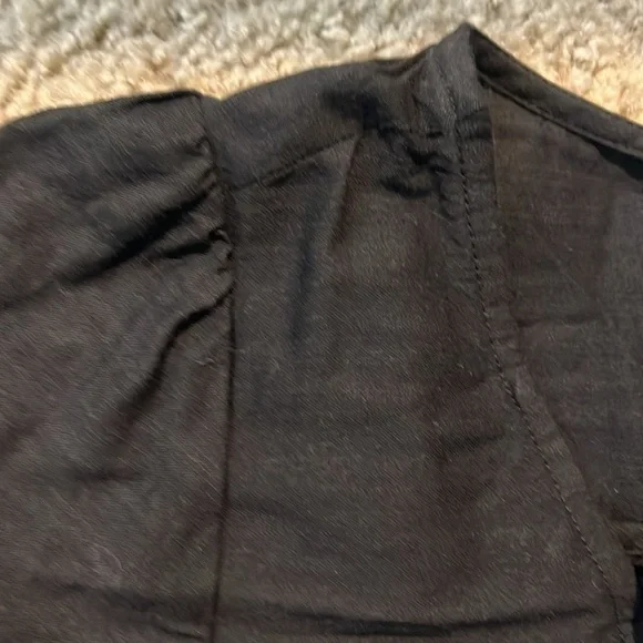 Old Navy Tiered Lace-Up Mini Swing Dress - Picture 8 of 9